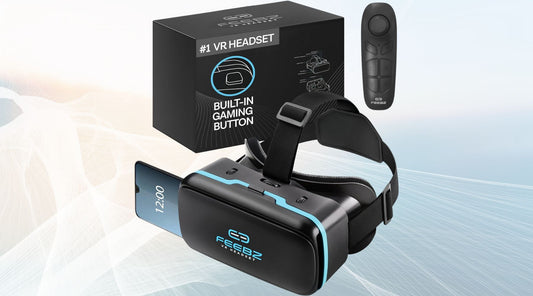 FEEBZ VR Headset for iPhone & Android - Immersive Fun for Kids