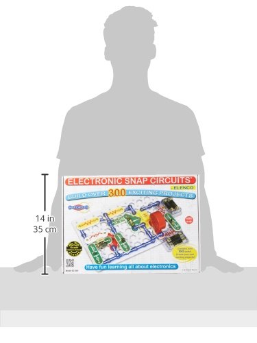 Snap Circuits Classic SC-300 Electronics Exploration Kit | Over 300 Projects | Full Color Manual Parts | STEM Educational Toy for Kids 8+ 2.3 x 13.6 x 19.3 inches - ARVRedtech.com | AR & VR Education Technology