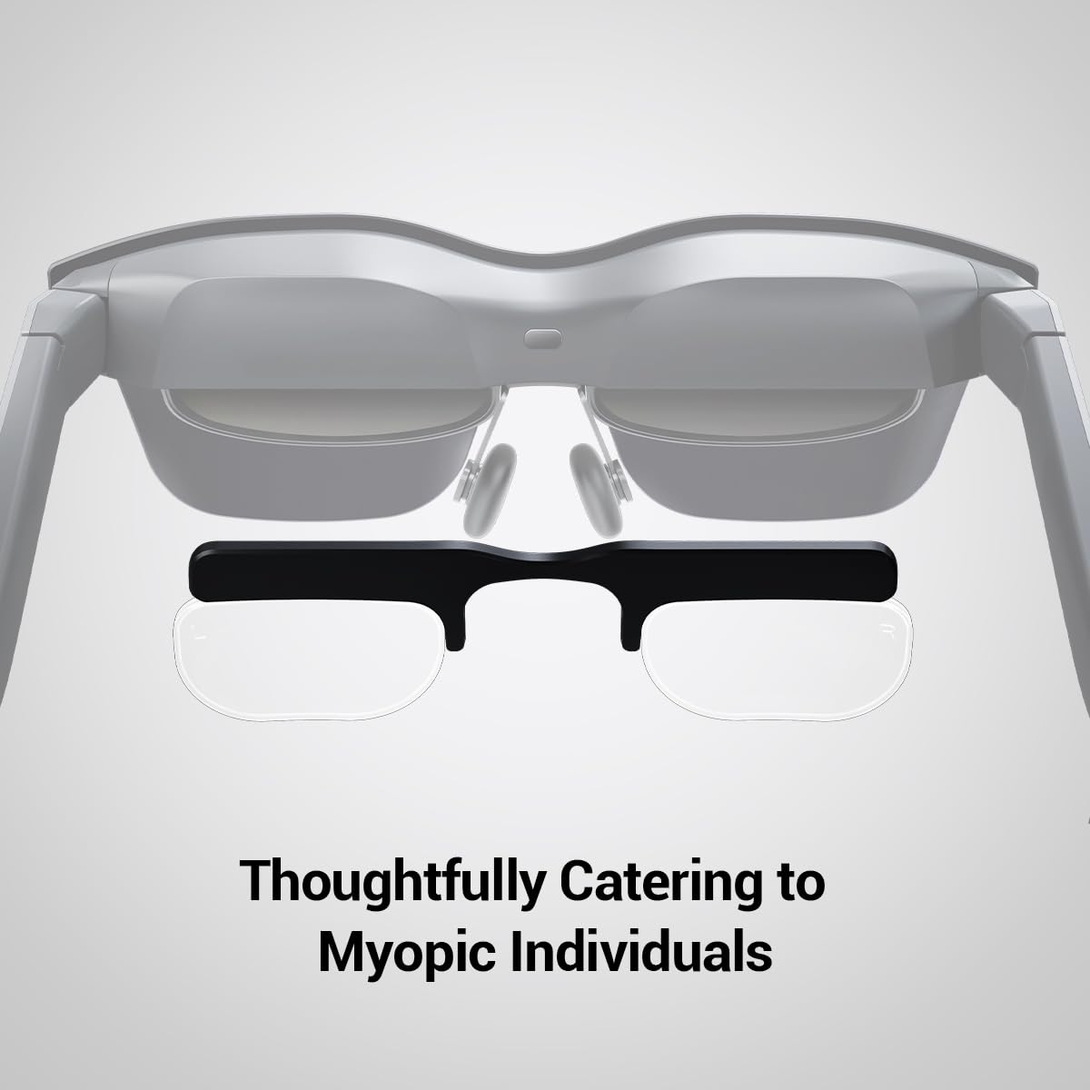 RAYNEO Air 2 AR Glasses -(New Pack) Smart Glasses with 201" Micro OLED, XR Glasses 120Hz 600nits Brightness, VR Glasses 1080P Video Display Glasses - Black - ARVRedtech.com | AR & VR Education Technology