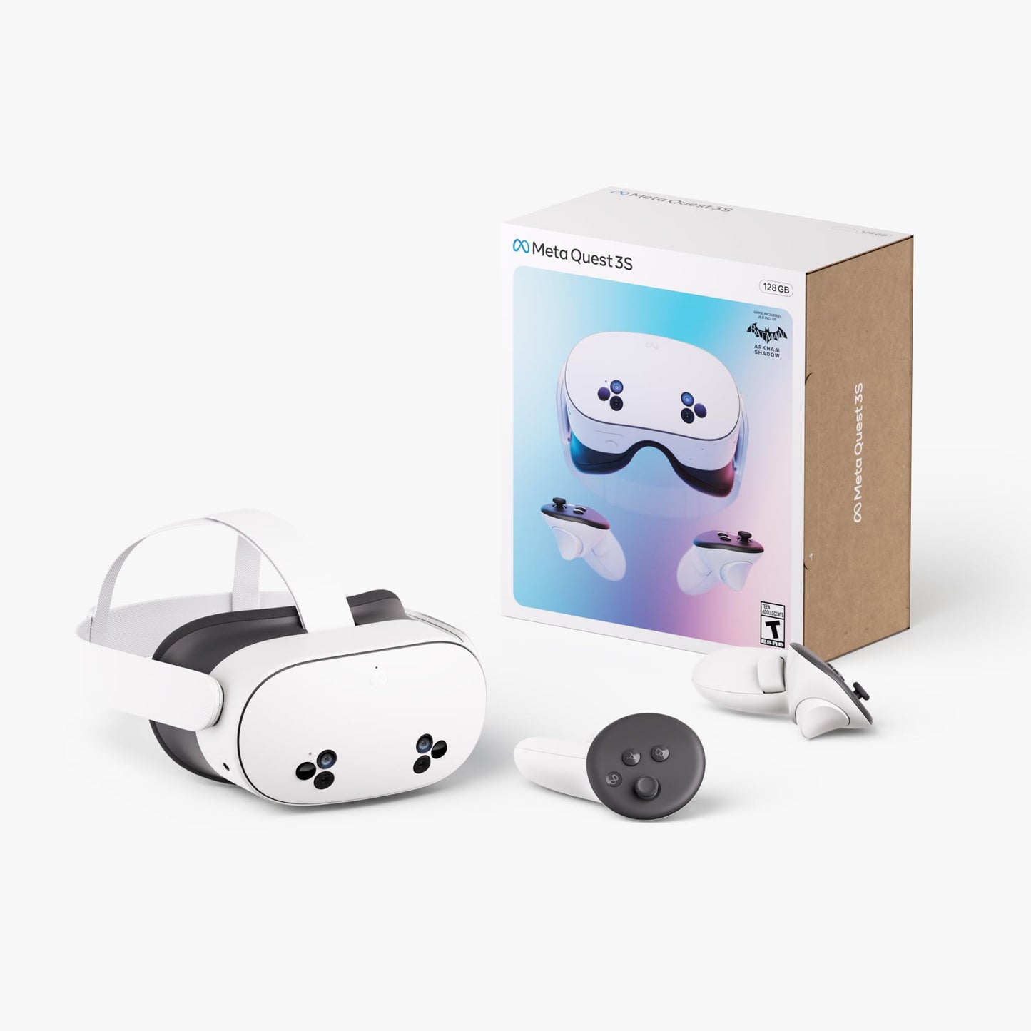 Meta Quest 3S 128GB — Get Batman: Arkham Shadow and a 3-Month Trial of Meta Quest+ Included — All-in-One Headset - ARVRedtech.com | AR & VR Education Technology