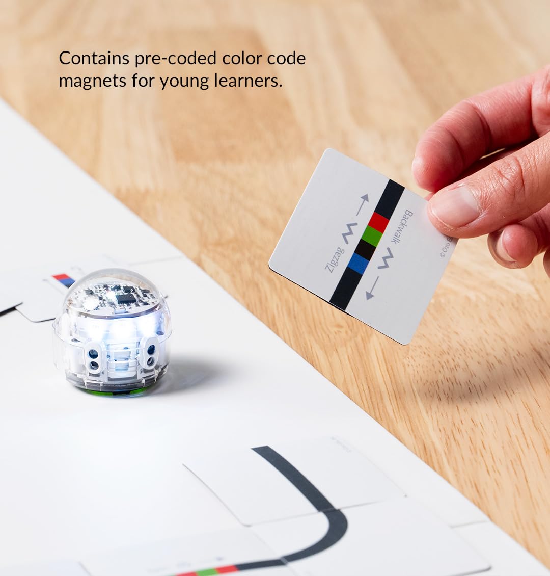 Ozobot Color Code Magnets Special Moves Kit:Interactive Coding Learning Tool for Kids Ages 3+,Enhances Logic & Problem-Solving Skills,18 Tiles, Evo & Color Codes Magnets Base Kit Required Not Included - ARVRedtech.com | AR & VR Education Technology