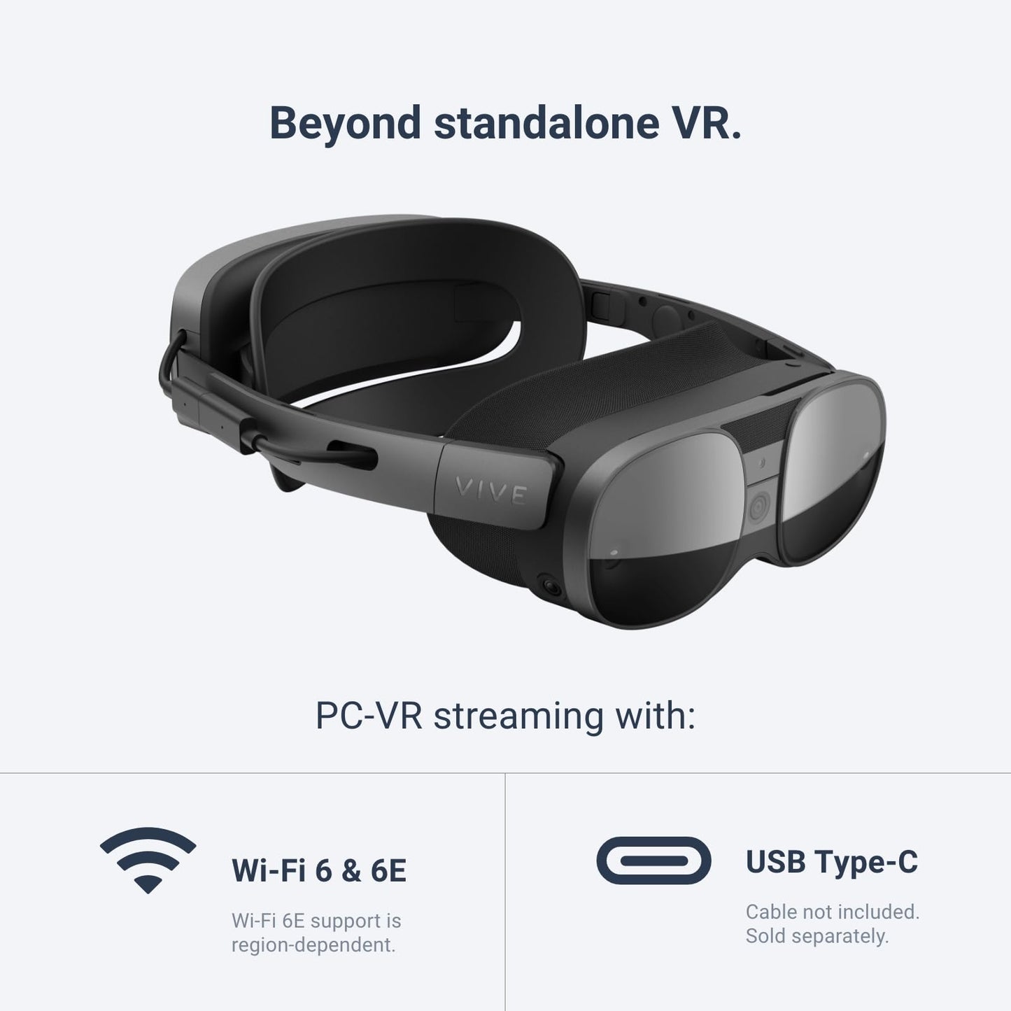 HTC Vive XR Elite with Deluxe Pack — Mixed Reality and PC VR Headset + Controllers - ARVRedtech.com | AR & VR Education Technology