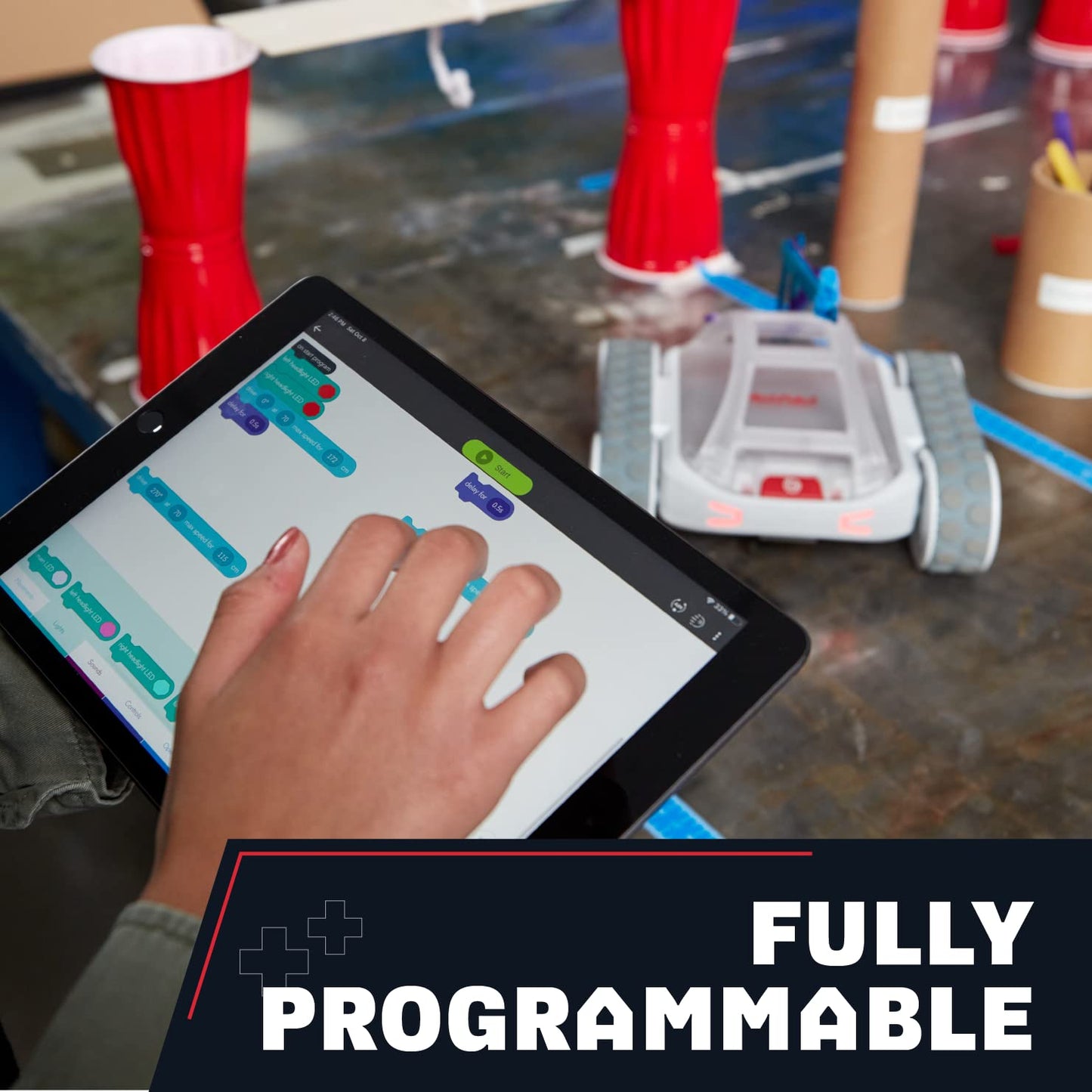 Sphero RVR+ - Programmable Robot Car for Kids & Teens - Beginner to Advanced Programming - Customizable & Expandable - Learn JavaScript - Micro:bit & Raspberry Pi Compatible - ARVRedtech.com | AR & VR Education Technology