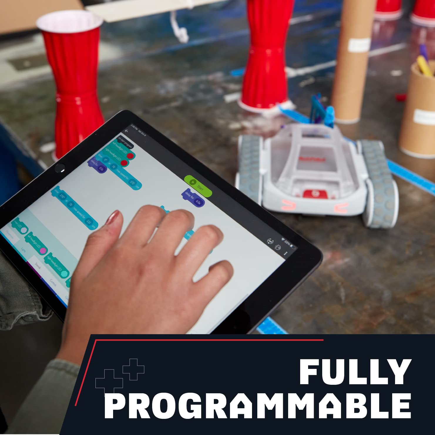 Sphero RVR+ - Programmable Robot Car for Kids & Teens - Beginner to Advanced Programming - Customizable & Expandable - Learn JavaScript - Micro:bit & Raspberry Pi Compatible - ARVRedtech.com | AR & VR Education Technology
