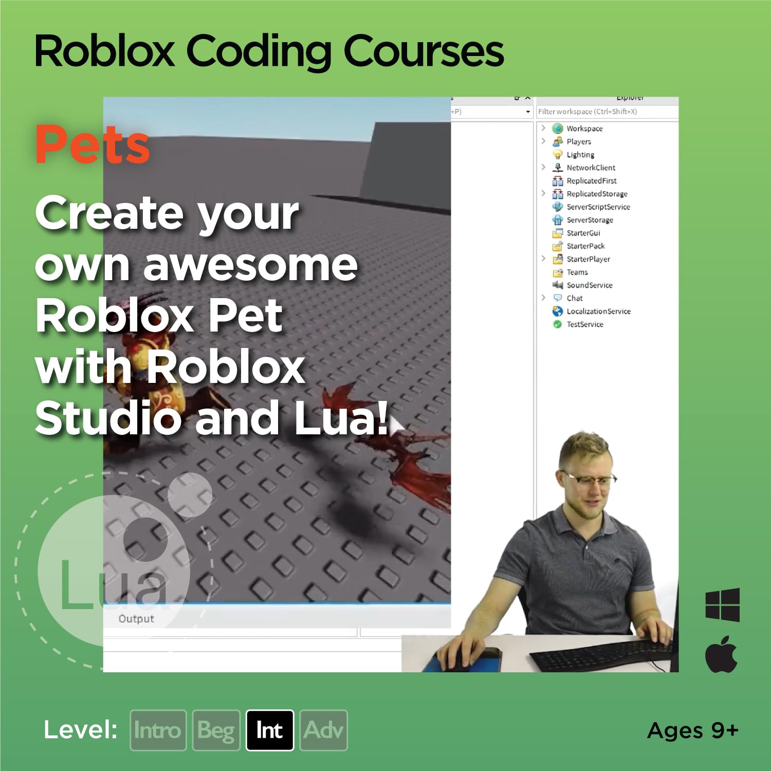CodaKid Roblox Coding, Award-Winning, Coding for Kids, Ages 9+ with Online Mentoring Assistance, Learn Computer Programming and Code Fun Games with Lua and Video Game Programming Software (PC & Mac) - ARVRedtech.com | AR & VR Education Technology