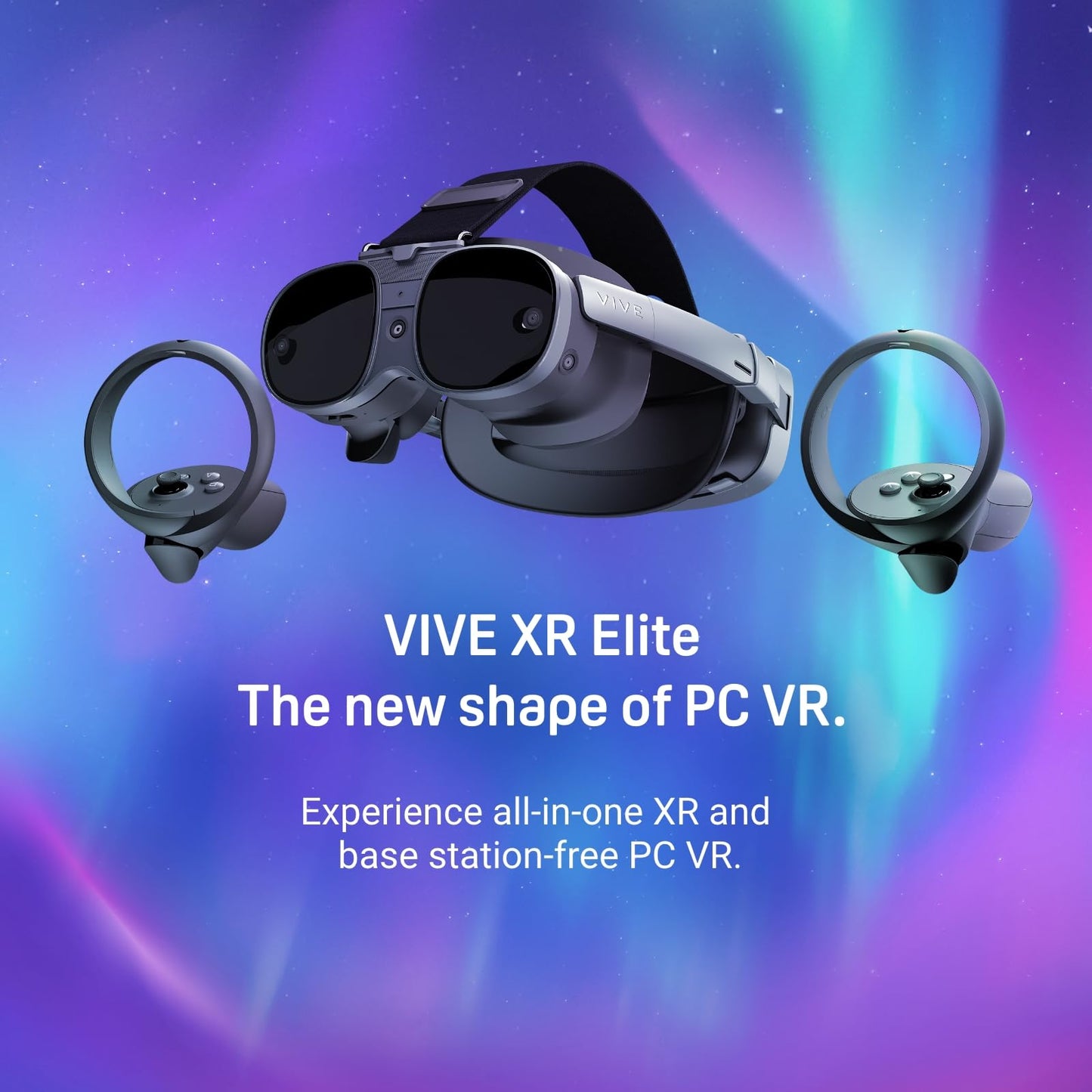 HTC Vive XR Elite with Deluxe Pack — Mixed Reality and PC VR Headset + Controllers - ARVRedtech.com | AR & VR Education Technology