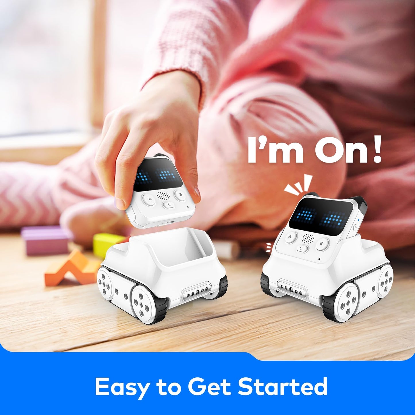 Makeblock Codey Rocky Interactive Emo Robot, Coding for Kids 8-12, STEM Toys Support Scratch Python Programming, Smart Robotics Gift for Kids 6+ - ARVRedtech.com | AR & VR Education Technology