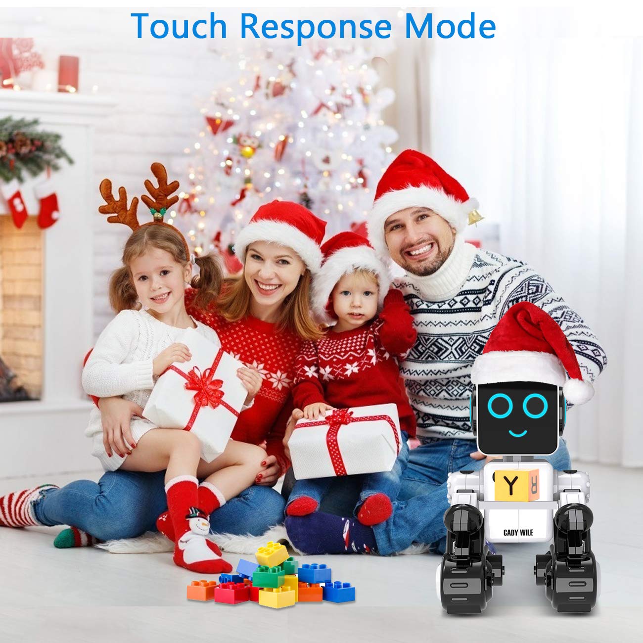 OKK Robot Toy for Kids, Smart RC Robots for Kids with Touch and Sound Control Robotics Intelligent Programmable, Robot Toy with Walking Dancing Singing Talking Transfering Items for Boys Girls (White) - ARVRedtech.com | AR & VR Education Technology