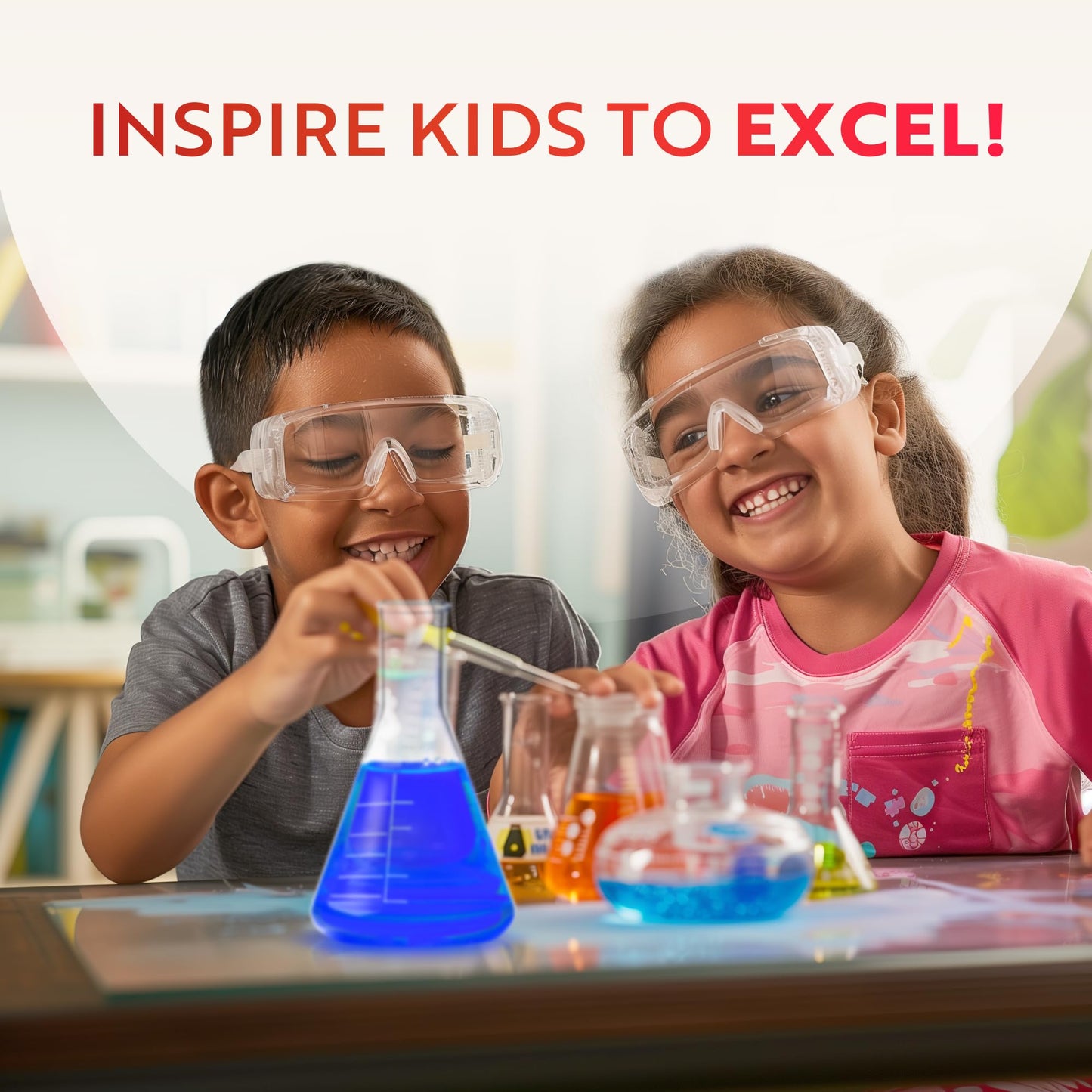 Playz 52 Extreme Kids Chemistry Experiments Set - STEM Activities & Science Kits for Kids Age 8-12 with 51+ Tools - Discovery Science Educational Toys & Gifts for Boys, Girls, Teenagers & Kids - ARVRedtech.com | AR & VR Education Technology