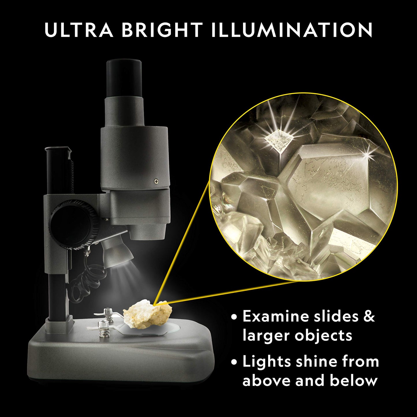NATIONAL GEOGRAPHIC Dual LED Kids Microscope - 50+ pc Science Kit with 10 Prepared Slides & 10 DIY Blank Slides, Biology Experiment Activity, Microscope Kit for Kids 8-12 (Amazon Exclusive) - ARVRedtech.com | AR & VR Education Technology