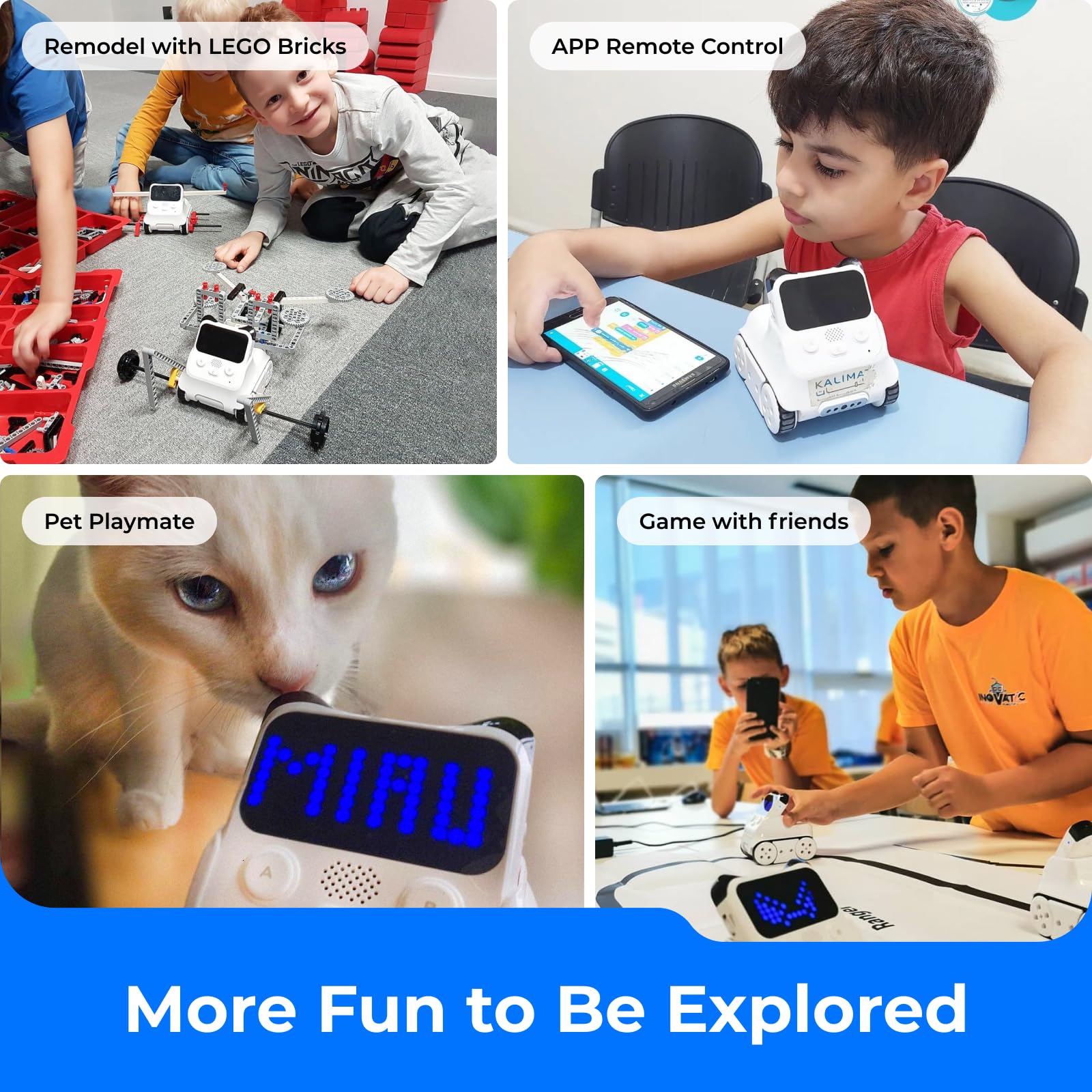 Makeblock Codey Rocky Interactive Emo Robot, Coding for Kids 8-12, STEM Toys Support Scratch Python Programming, Smart Robotics Gift for Kids 6+ - ARVRedtech.com | AR & VR Education Technology