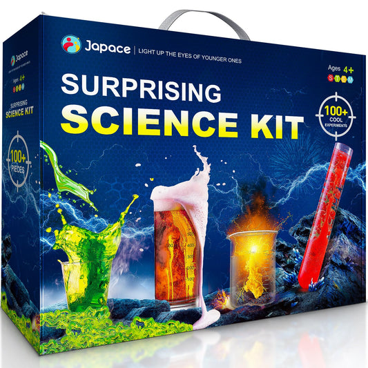 Japace 100+ Experiments Science Kit for Kids Age 4-12 Year Old, Cool Boy Christmas Birthday Gift Ideas, Chemistry and Physics Set Toys for Boys Girls - ARVRedtech.com | AR & VR Education Technology