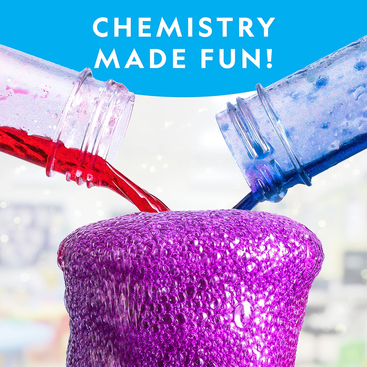 NATIONAL GEOGRAPHIC Stunning Chemistry Set - Mega Science Kit with 45 Easy Experiments- Make a Volcano and Launch a Rocket, STEM Projects for Kids Ages 8-12, Science Toys (Amazon Exclusive) - ARVRedtech.com | AR & VR Education Technology