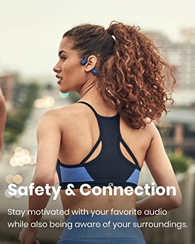 SHOKZ OpenRun Mini (AfterShokz Aeropex Mini) -Bone Conduction Open-Ear Bluetooth Sport Headphones - Waterproof Wireless Earphones for Workouts and Running - Built-in Mic, with Headband - ARVRedtech.com | AR & VR Education Technology