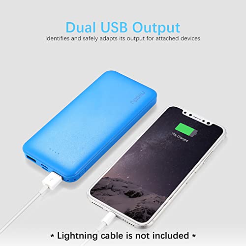 Miady 2-Pack 10000mAh Dual USB Portable Charger, Fast Charging Power Bank with USB C Input, Backup Charger for iPhone X, Galaxy S9, Pixel 3 and etc … - ARVRedtech.com | AR & VR Education Technology