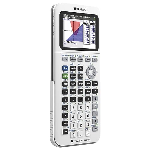 Texas Instruments TI-84 Plus CE Color Graphing Calculator, Bright White - ARVRedtech.com | AR & VR Education Technology