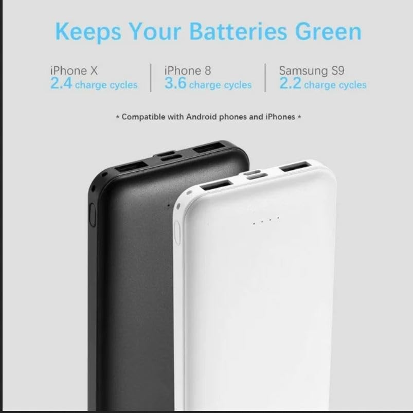 Miady Portable Charger 2 Pack - ARVRedtech.com | AR & VR Education Technology