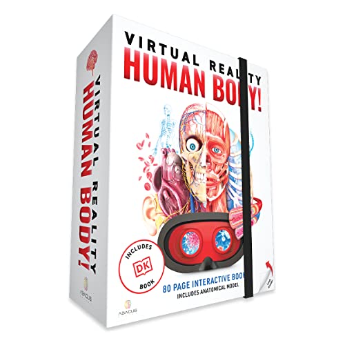 Abacus Brands Virtual Reality Human Body - Illustrated Interactive VR Book and STEM Learning Activity Set - ARVRedtech.com | AR & VR Education Technology