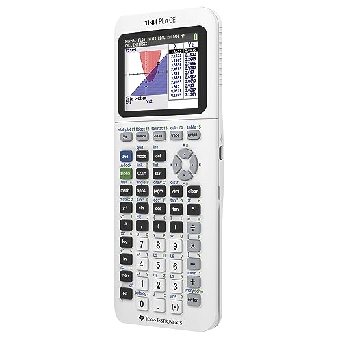 Texas Instruments TI-84 Plus CE Color Graphing Calculator, Bright White - ARVRedtech.com | AR & VR Education Technology