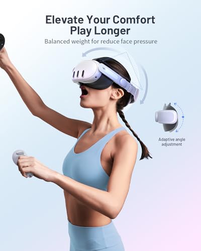 Zybervr Head Strap for Meta Quest 3, Comfort Elite Strap for Oculus Quest 3 Accessories, Adjustable Lightweight VR Headset Strap Replacement - ARVRedtech.com | AR & VR Education Technology