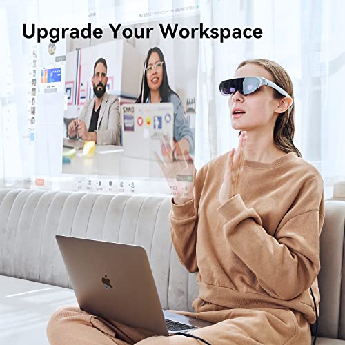 Rokid Air AR Glasses, Augmented Reality Glasses Wearable Headsets Smart Glasses for Video Display, Myopia Friendly Portable Massive 1080P Screen, Game, Watch on Android/iOS/PC/Tablets/Game Consoles - ARVRedtech.com | AR & VR Education Technology