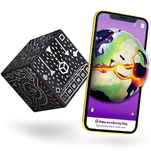 Merge Cube - Augmented & Virtual Reality Science & STEM Toy - Educational Tool - Hands-on Digital Teaching Aids - Science Simulations - Home School, Remote & in Classroom Learning - iOS & Android - ARVRedtech.com | AR & VR Education Technology