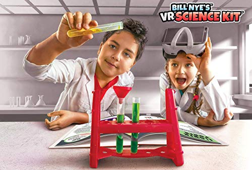 Abacus Brands Bill Nye's VR Science Kit - Virtual Reality Kids Science Kit, Book and Interactive STEM Learning Activity Set (Full Version - Includes Goggles) - ARVRedtech.com | AR & VR Education Technology