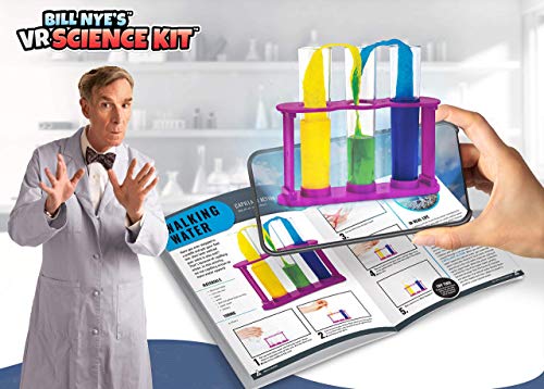Abacus Brands Bill Nye's VR Science Kit - Virtual Reality Kids Science Kit, Book and Interactive STEM Learning Activity Set (Full Version - Includes Goggles) - ARVRedtech.com | AR & VR Education Technology