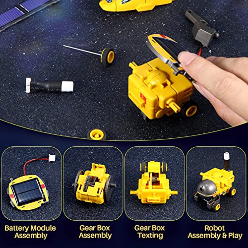 STEM Projects for Kids Age 8-12, Science Kits for Boys, Solar Robot Space Toys Gifts for 8-14 Year Old Teen Boys Girls, 120Pcs Building Experiments Robots for Teenage Ages 9 10 11 12. - ARVRedtech.com | AR & VR Education Technology
