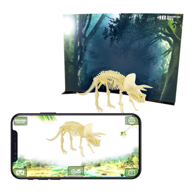 HamiltonBuhl Paleo Hunter™ Dig Kit – Triceratops for STEAM Education - ARVRedtech.com | AR & VR Education Technology
