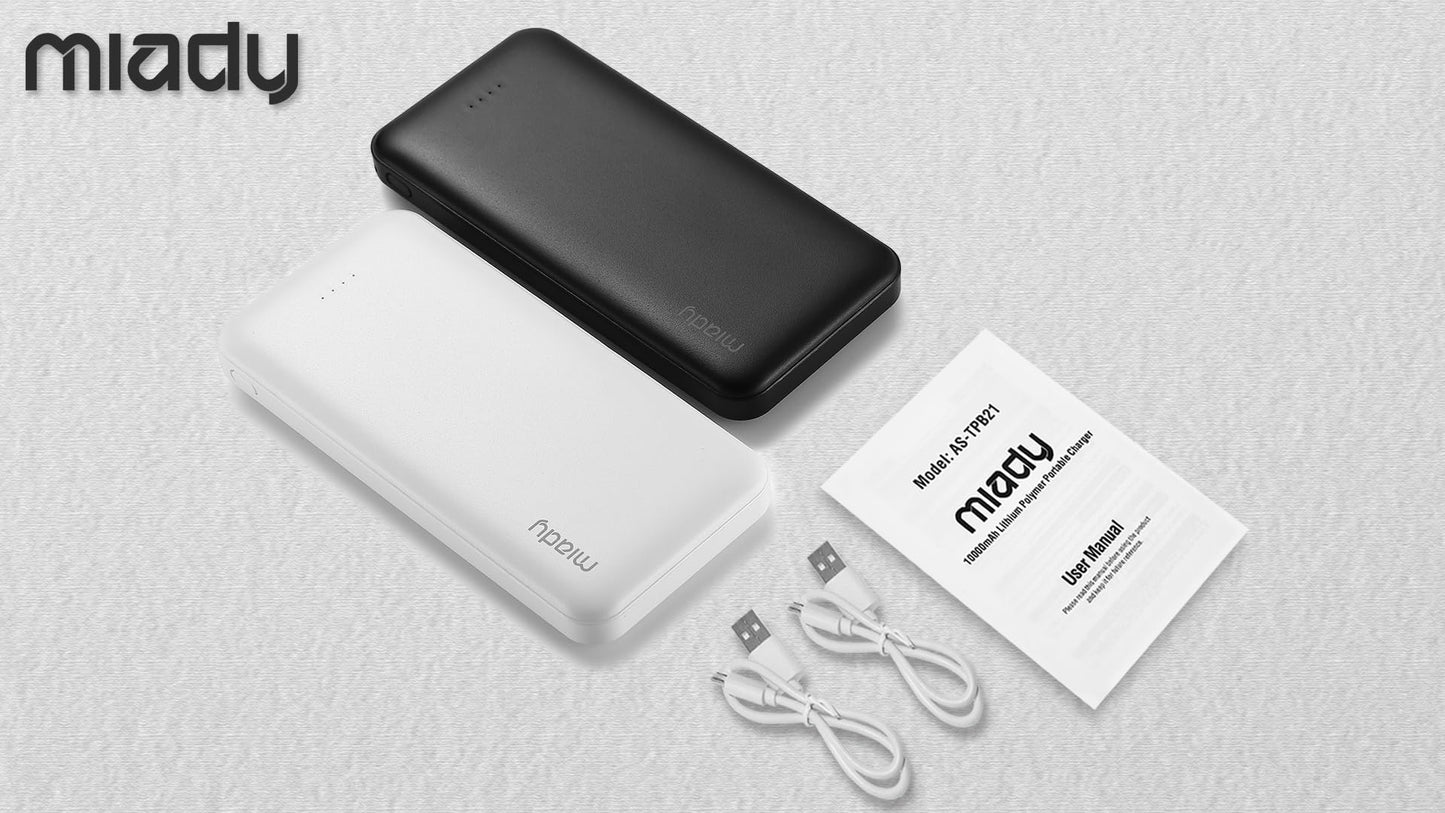 Miady Portable Charger 2 Pack - ARVRedtech.com | AR & VR Education Technology