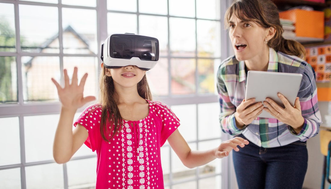 How Virtual Reality Eases the Burden of the Teacher