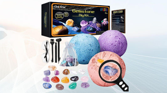 Unearth Space Wonders: GobiDex Gemstones Dig Kit