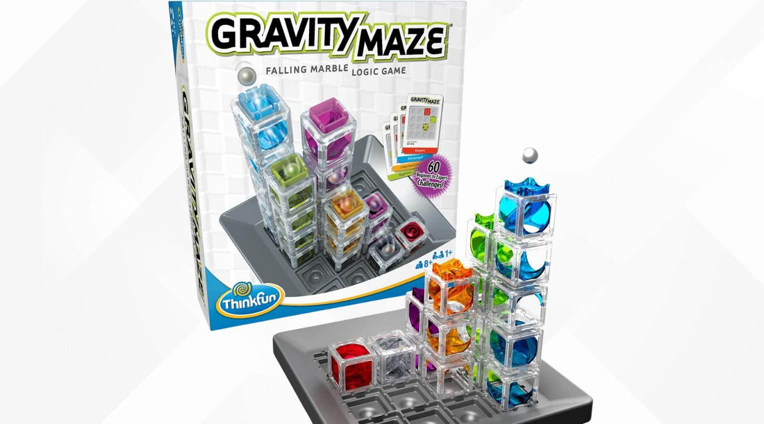 ThinkFun Gravity Maze Marble Run Brain Game and STEM Toy