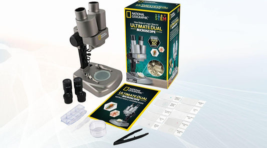 Explore the Microscopic World with NATIONAL GEOGRAPHIC's Kids Microscope