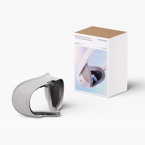 Meta Quest 3S Breathable Facial Interface — Works with Meta Quest 3S — Increases Comfort — Installs in Seconds - ARVRedtech.com | AR & VR Education Technology