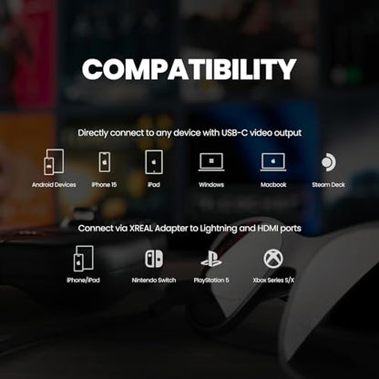 XREAL Air AR Glasses, Smart Glasses with Massive 201" Micro-OLED - ARVRedtech.com | AR & VR Education Technology