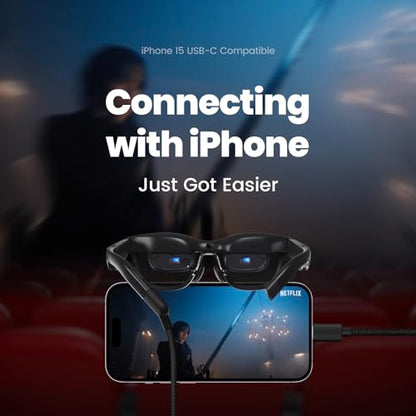 XREAL Air AR Glasses, Smart Glasses with Massive 201" Micro-OLED - ARVRedtech.com | AR & VR Education Technology