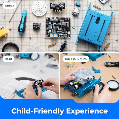 Makeblock mBot Robot Kit, Robotics for Kids Ages 8-12 Learn to Code with Scratch & Arduino, STEM Toys Coding Robot for Kids Boys and Girls Age 8+ - ARVRedtech.com | AR & VR Education Technology
