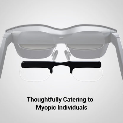 RAYNEO Air 2 AR Glasses -（New Pack） Smart Glasses with 201" Micro OLED, XR Glasses 120Hz 600nits Brightness, VR Glasses 1080P Video Display Glasses - Black - ARVRedtech.com | AR & VR Education Technology