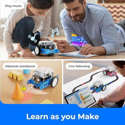 Makeblock mBot Robot Kit, Robotics for Kids Ages 8-12 Learn to Code with Scratch & Arduino, STEM Toys Coding Robot for Kids Boys and Girls Age 8+ - ARVRedtech.com | AR & VR Education Technology