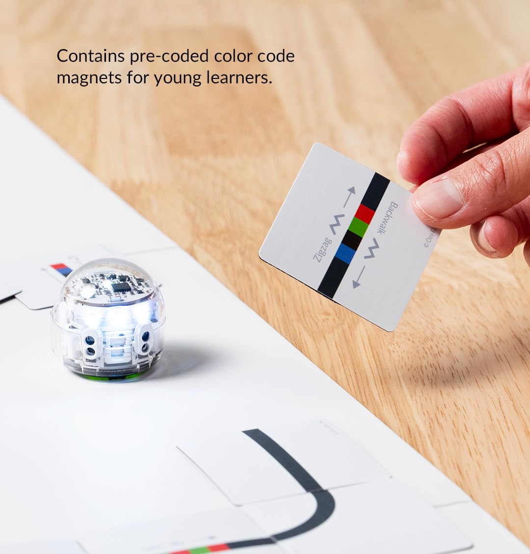 Ozobot Color Code Magnets Special Moves Kit:Interactive Coding Learning Tool for Kids Ages 3+,Enhances Logic & Problem-Solving Skills,18 Tiles, Evo & Color Codes Magnets Base Kit Required Not Included