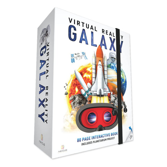 Abacus Brands Virtual Reality Galaxy Gift Box - Illustrated Interactive VR Book and STEM Learning Activity Set - ARVRedtech.com | AR & VR Education Technology