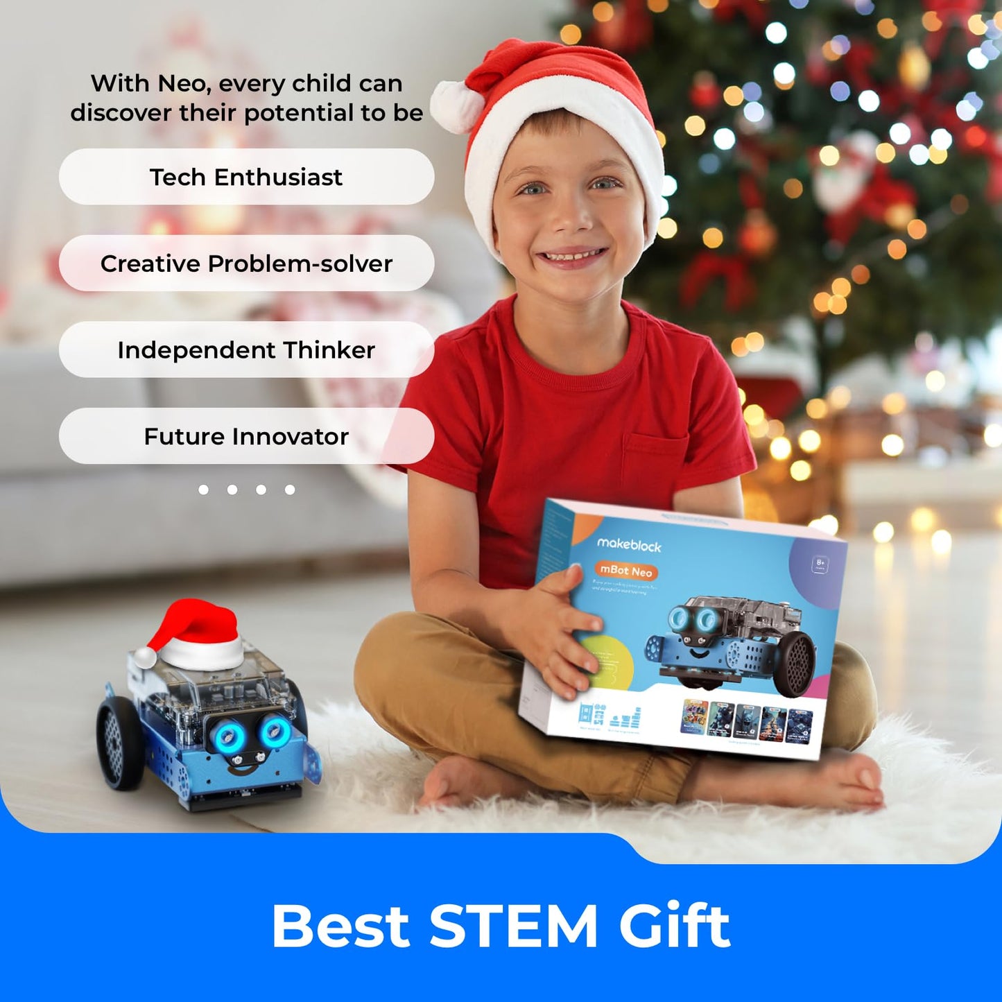 Makeblock mBot Neo Coding Robot for Kids, AI Learning Robot - ARVRedtech.com | AR & VR Education Technology