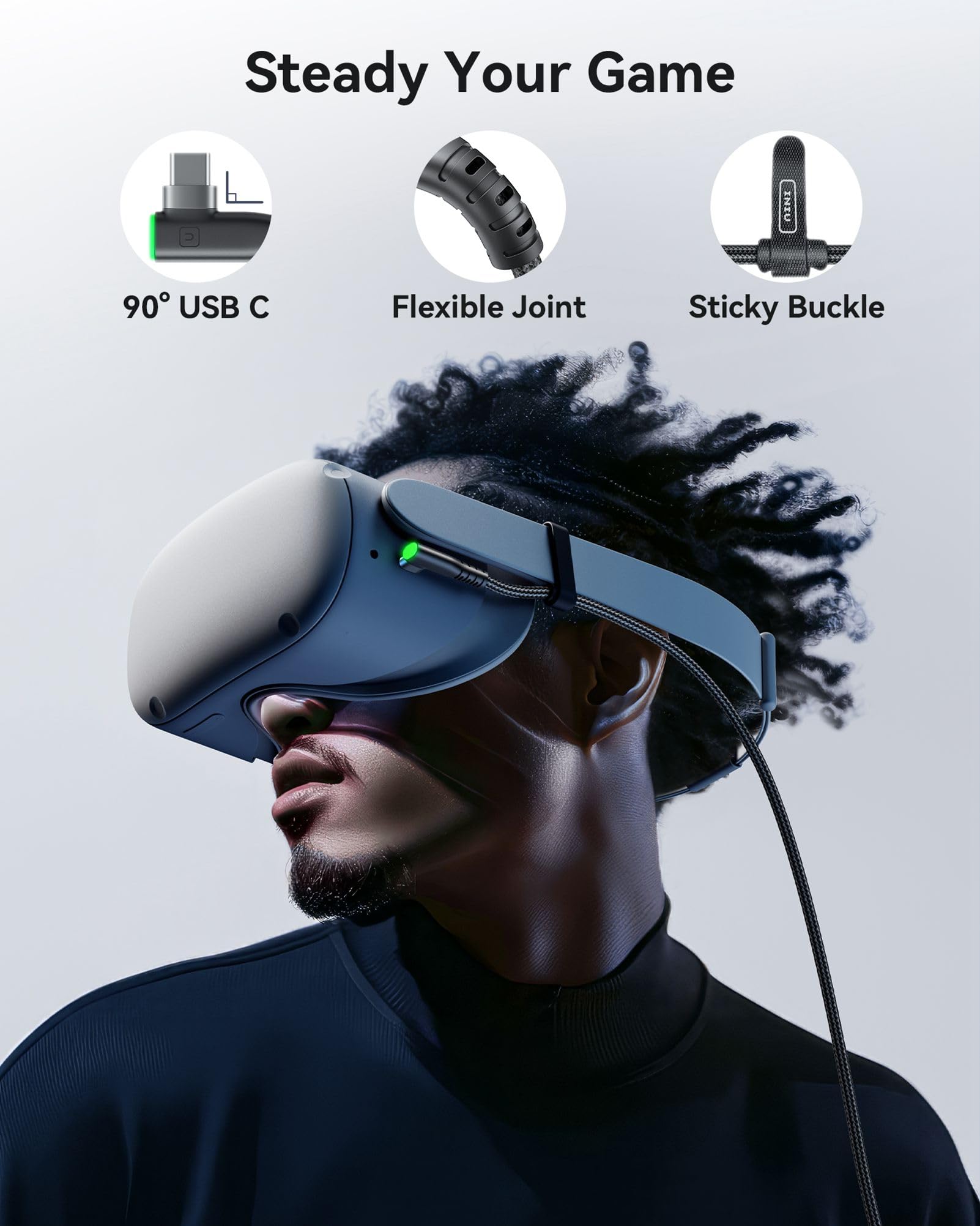 INIU Oculus Link Cable Connection