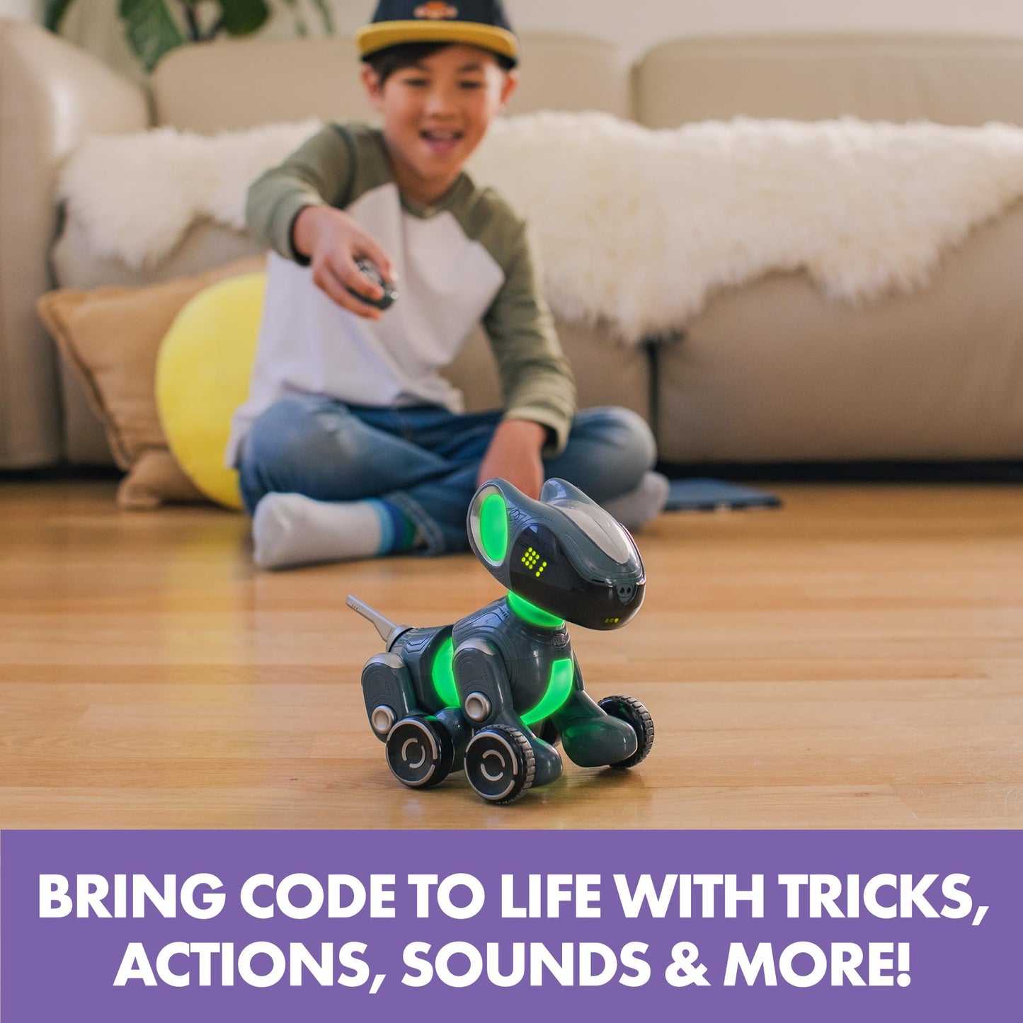 Educational Insights PYXEL A Coder’s Best Friend - Coding Robots for Kids with Blockly & Python Coding Languages