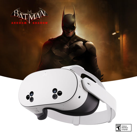 Meta Quest 3S 128GB — Get Batman: Arkham Shadow and a 3-Month Trial of Meta Quest+ Included — All-in-One Headset - ARVRedtech.com | AR & VR Education Technology