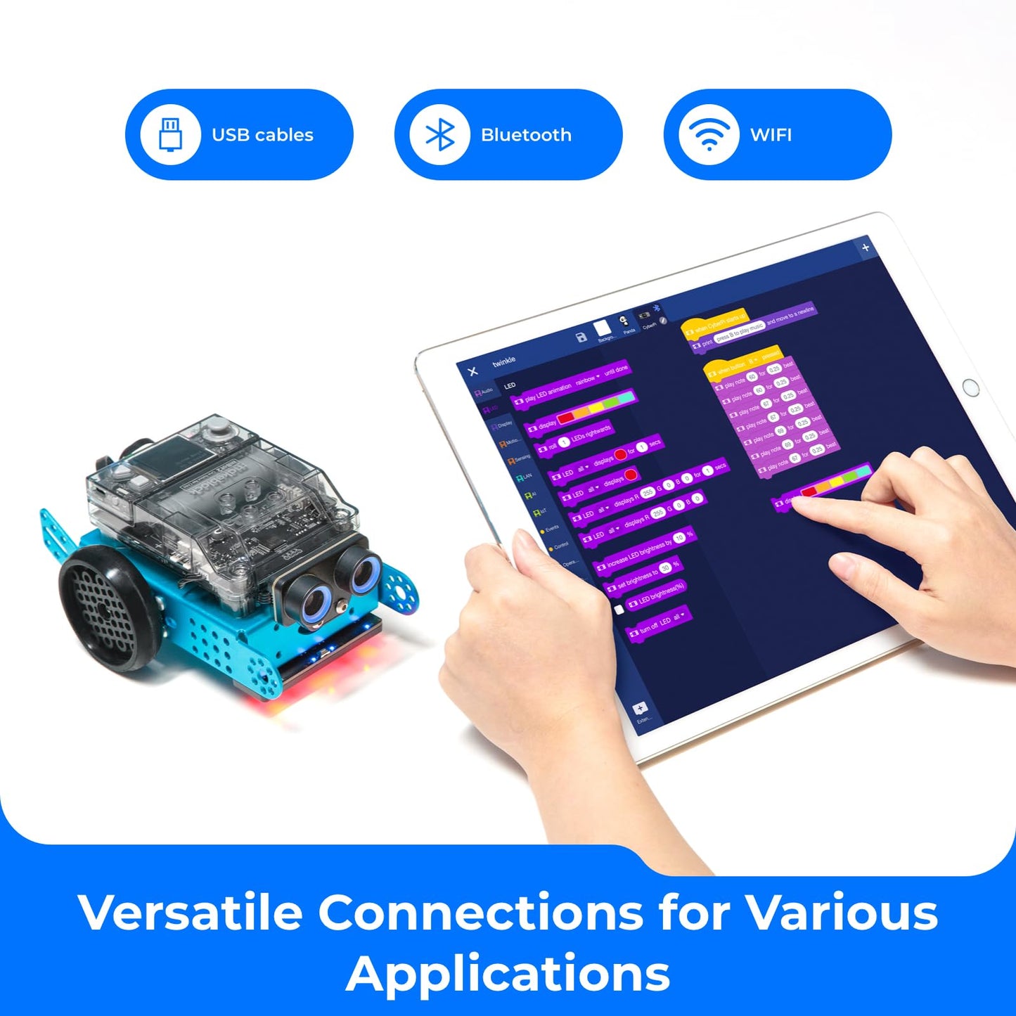 Makeblock mBot Neo Coding Robot for Kids, AI Learning Robot