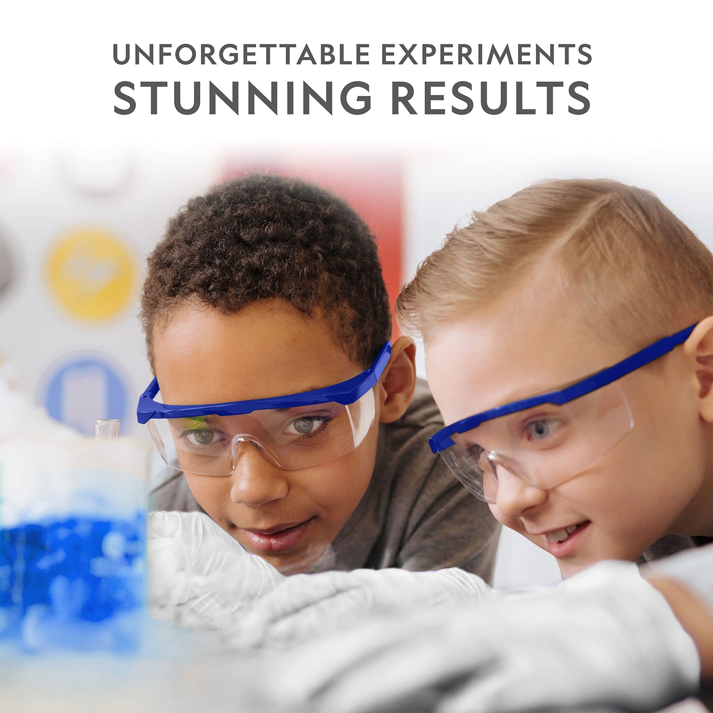 NATIONAL GEOGRAPHIC Mega Science Lab - Science Kit for Kids with 75 Easy Experiments, Featuring Earth Science, Chemistry Set, and Science Magic STEM Projects for Boys and Girls (Amazon Exclusive)