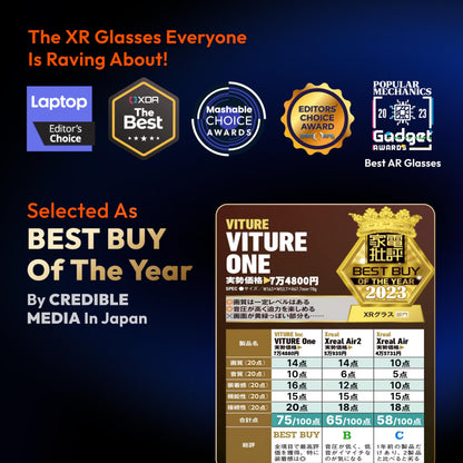 VITURE One Lite XR Glasses, 120" Full HD, Harman Sound, AR Glasses - ARVRedtech.com | AR & VR Education Technology